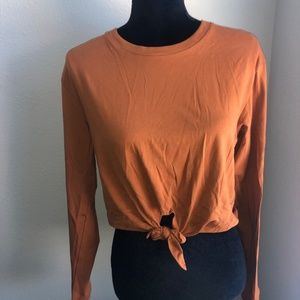 Forever 21 knot crop top